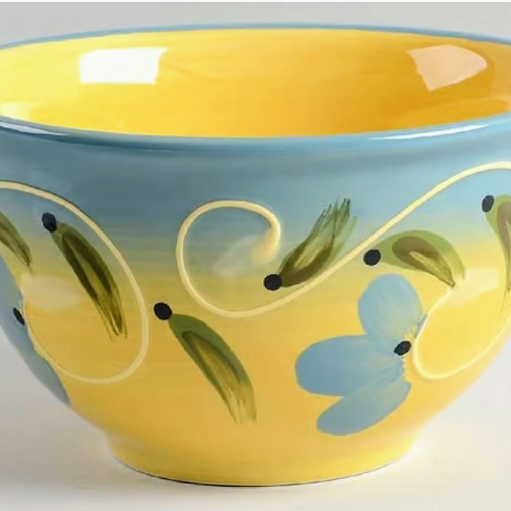 COUNTRY FLEUR EN PROVENCE SOUP CEREAL BOWL